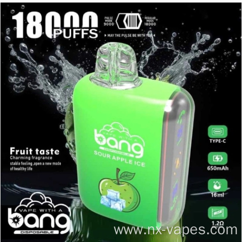 Bang Box Awesome Flavor Vape 18000 Puffs